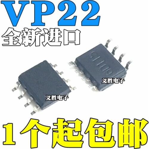 10pcs/lot New original SN65HVD22DR VP22 SOP8 patch transceiver chip IC