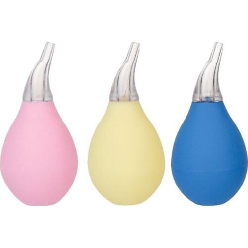 3PCS Nasal Aspirator Snot Sucker Clear Nasal Mucus Remover Baby Suction Nose Cleaner Reusable