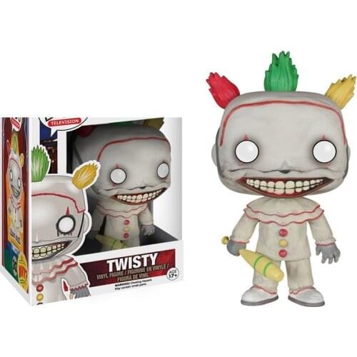FUNKO TV: American Horror Story Season 4 Twisty 243# Vinyl Action Figures Collection Model Toys for Children Birthday gift