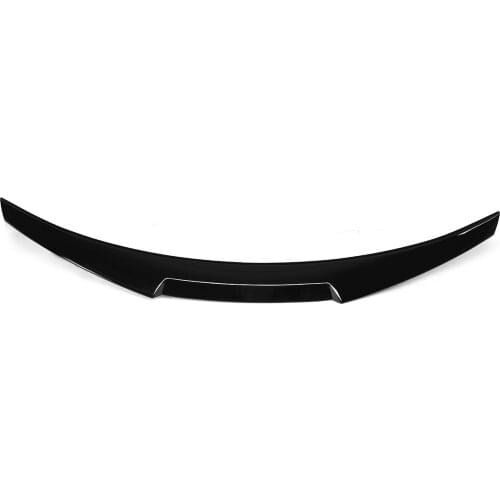 Glossy Black F87 Car Rear Trunk Boot Spoiler Wing Lid For BMW F22 M235i F87 M2 2014-2018 M4 Style Rear Trunk Spoiler Lip Wing