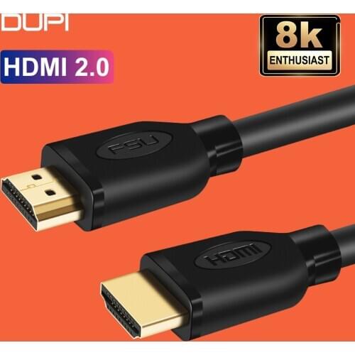 HDMI Cable 4K Gold Plated 60Hz High Speed Adapter for Video Audio HDTV XBOX Splitter Switcher Extender Cabo Cable HDMI 2.0