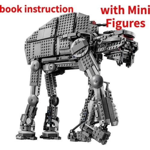 10908 First Order walker Compatible Star movie Wars 75189 Building Blocks Kids Toys For Children Gift