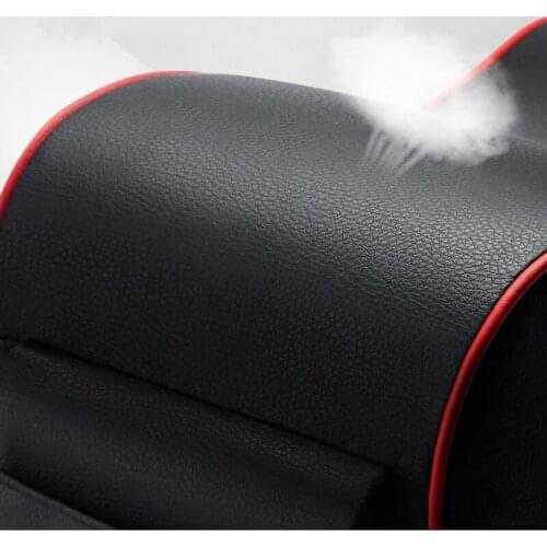 Leather car armrest pad universal belt bag for Dodge Caliber Journey ram durango Charger Stratus Avenger Nitro Viper Challenger