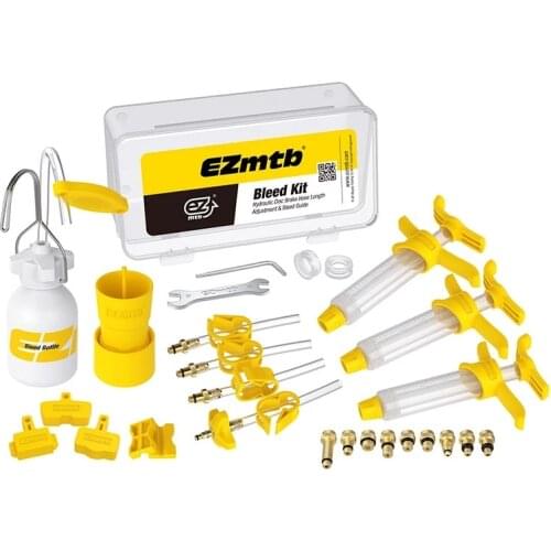 2021Ezmtb Bicycle Bleed Kit Hydraulic Disc Brake Universal Bike Repair Tool For Shimano magura hope tektro sram avid mula hayes