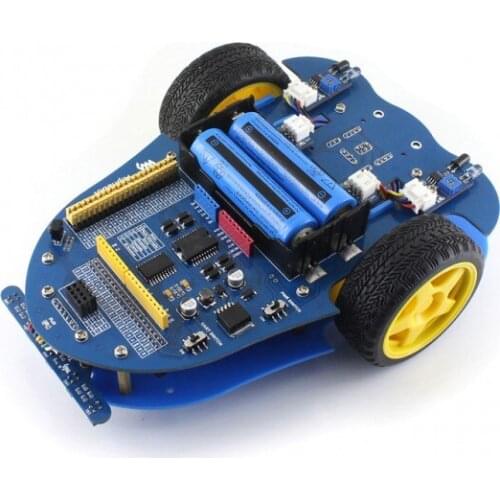 Waveshare Bluetooth Robot Building Kit: R3 PLUS + AlphaBot + Ultrasonic Sensor + Bluetooth + Versatile Accessory Shield