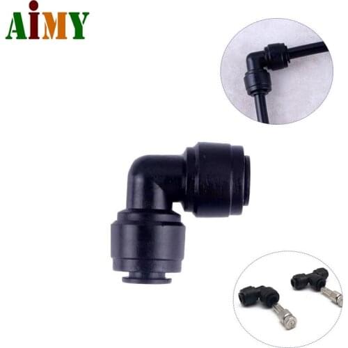 Low Pressure Nozzle L - type Elbow Crutches Joint 1/4'' PlugT Quick Nozzle Misting Nozzle with 6mmTees Pipe Fittings