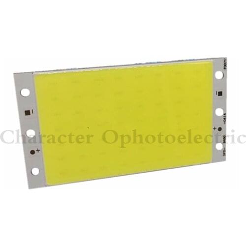 NEW 5pcs High quality 12-14v rectangle cob led chip 10w beads warm white/cool white 1000lm 3 years warranty