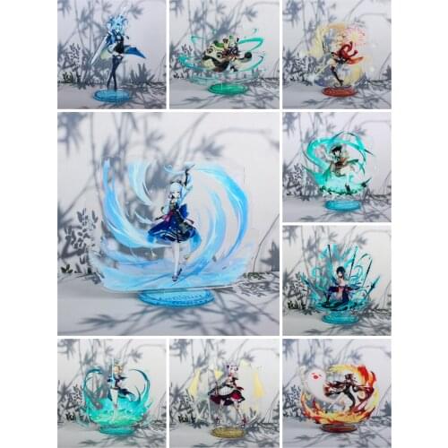 New style Anime Anime Genshin Acrylic Stand Model Action Figure collection toy gift 15CM