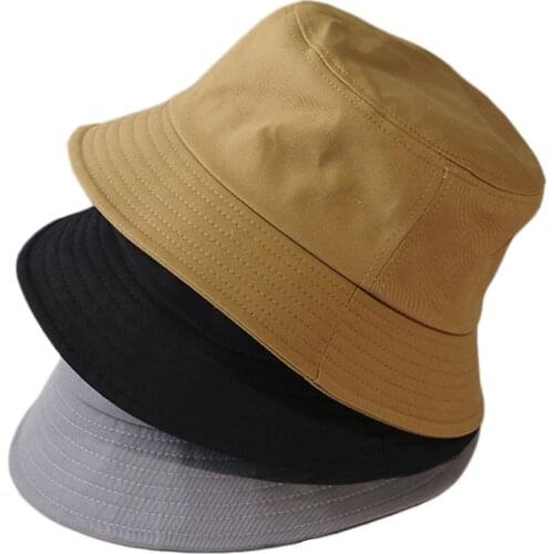 Spasil Unisex Summer Sunscreen Width Brim Bucket Hat Letter Patch UV Protection Caps Parent-Child Fisherman Chapeau Boys 1Piece