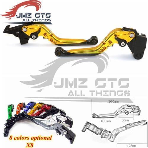 For KAWASAKI NINJA 650R/ER-6F/ER-6N 2006-2008 CNC Adjustable folding 90 degrees extensible Motorcycle Brake Clutch Lever