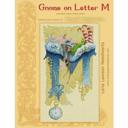 The little old man on the letters 1-30-44 Counted Cross Stitch 11CT 14CT 18CT Cross Stitch Kits Embroidery Needlework Sets