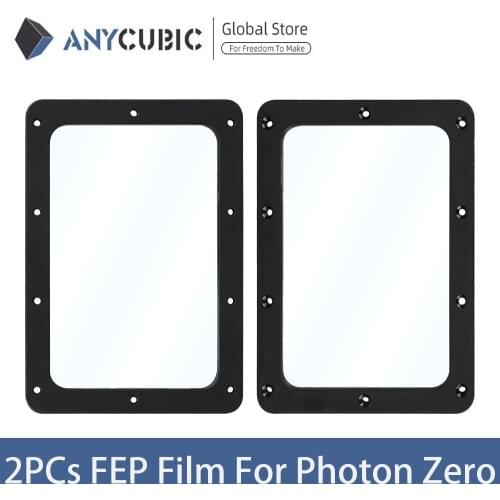 3d Printer Accessories Parts Anycubic Photon Zero 2pcs/Lots FEP Film 141*98mm For 3D Printing imprimante 3d