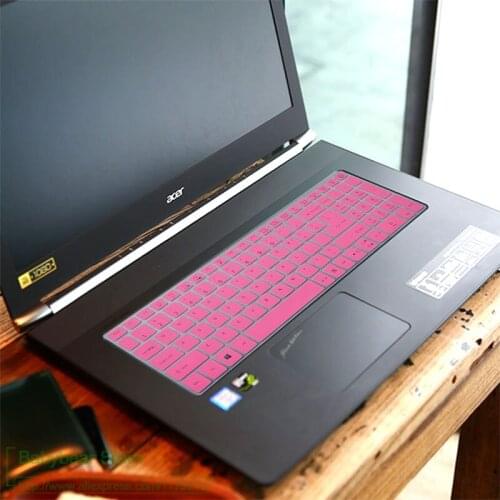 15.6 17.3 inch Silicone Keyboard Protector Cover Skin for Acer Aspire E 15 E15 E5-575 E5-576G E5-573G ES15 ES1-572 E 17 E5-772G