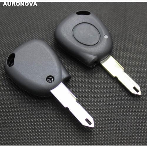 AURONOVA New Replace Original Key Shell for Renault 1179 1 Button Remote Car Key Case With Uncut 206 Blade