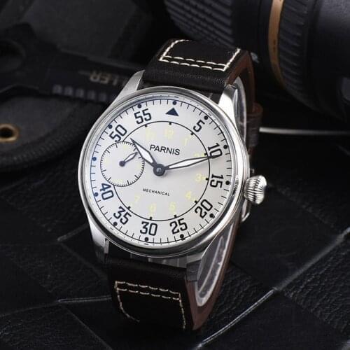 Men wrist watch,mens watches PARNIS man hand wind mechanical wristwatch waterproof clock sapphire luminous relogio luxury brand