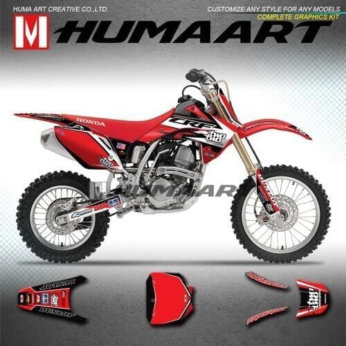 HUMAART Motocross Graphics Dirt Bike Stickers Kit for CRF 150 R CRF150R 2007 2008 2009 2010 2011 2012 2013 2014 2015 2016