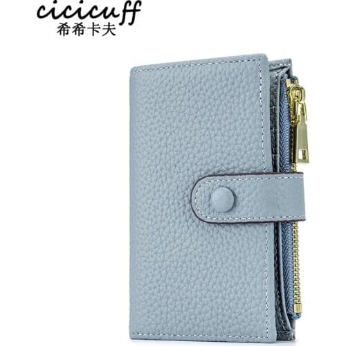 Genuine Leather Key Wallets Keys Holder for Men Women Organizer Change Purse Multifunction Coin Housekeeper Card Holder Wallet