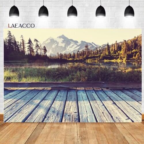 Laeacco Autumn Holiday Valley Jungle Natural Landscape Photocall Background Baby Poster Portrait Customized Photography Backdrop