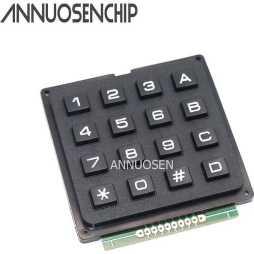 4x4 Matrix Keyboard Keypad Module Use Key PIC AVR Stamp Sml 4 * 4 Plastic Keys Switch for Arduino Controller
