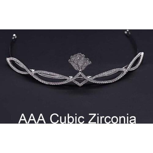 Fashion Luxury Bridal Crowns and Tiara With AAA CUbic Zirconia High Quality Hair Accessories For Women Wedding Party