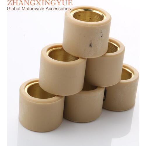 6pc high quality Variator Roller Weights 13gram 21x17mm for Piaggio Carnaby Cruiser 300 Yourban X7 Evo Ie Eu3 300cc 4T