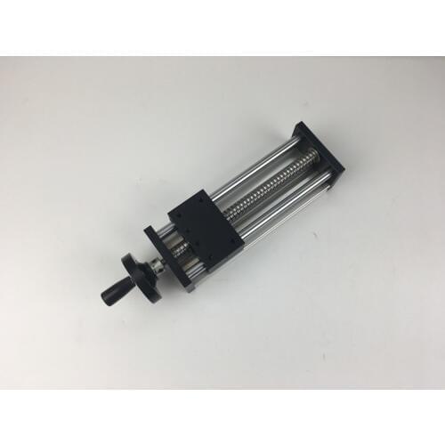 Manual Sliding Table SFU1204 SFU1605 SFU1610 Effective Stroke 100mm travel length Linear Guides Cross Slide Table CNC Machine