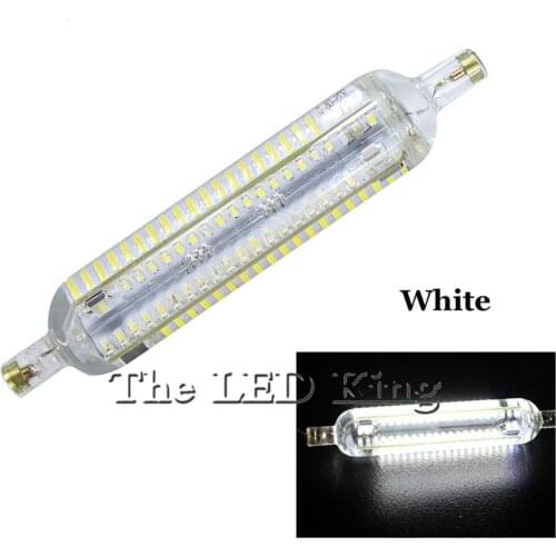 Super Bright 220V Silicone 360 R7S 3014SMD 30W 15W LED Horizontal Plug Lights Flood Light Corn Lamp Bulb Spotlight Lampadas Led