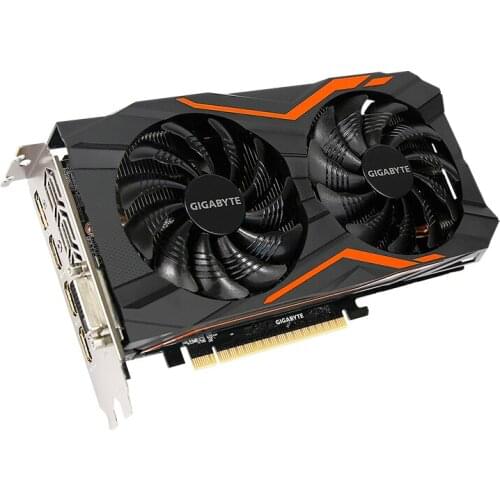 GIGABYTE NVIDIA GeForce GTX1050Ti G1 Gaming 4G with 4GB GDDR5 128bit Memory Graphics Card (GV-N105TG1 GAMING-4GD)