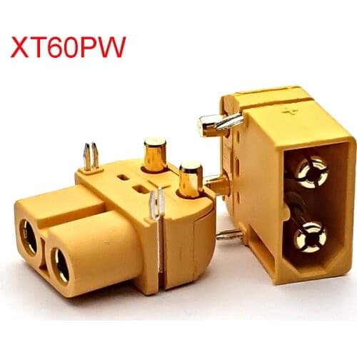 XT60PW XT60-PW Brass Gold Banana Bullet Male Female Connectors Plug Connect Parts for RC Lipo Battery PCB Board
