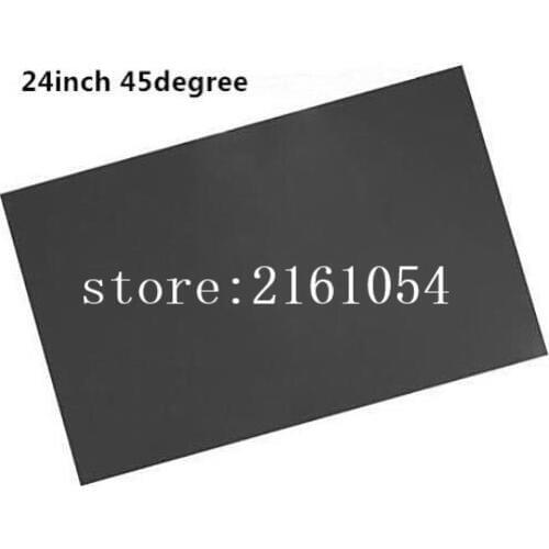 2pcs 24inch W LCD LED polarizing film sheet polarizer film for PC monitor screen 45 degree