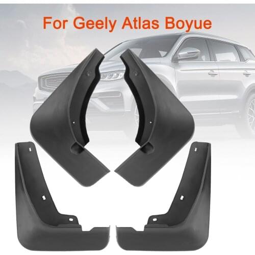 4Pcs For Geely Atlas Boyue Car Front Rear Car Accessories Guard Splash Flap Fender Car Mud Flaps Mudguard