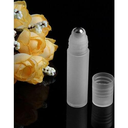 5ml/10ml Empty Roll On Stainless Steel Roller Ball Liquids Oil Perfume Bottle Perfect for storing some of your favorite perfume
