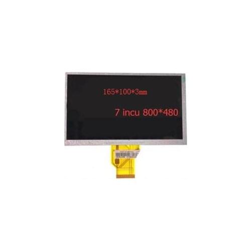 7 inch 50pin 165*100*3mm 800*480 LCD screen