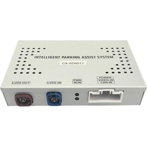 Rear View Camera Adapter for Audi A6 A8 2011-2011 3G MMI with Active Parking Guidelines