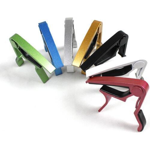 Aluminum Trigger Guitar Capo Easy to Move for Electric and Acoustic Guitars Quick Change Clamp Guitarra Accessories