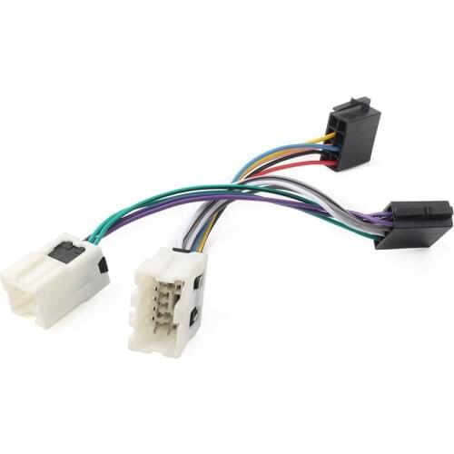 Car ISO WIRING HARNESS Stereo Radio Plug Lead Loom Adaptor For Nissan X-Trail T30 350Z Skyline V35 Patrol Navara Maxima