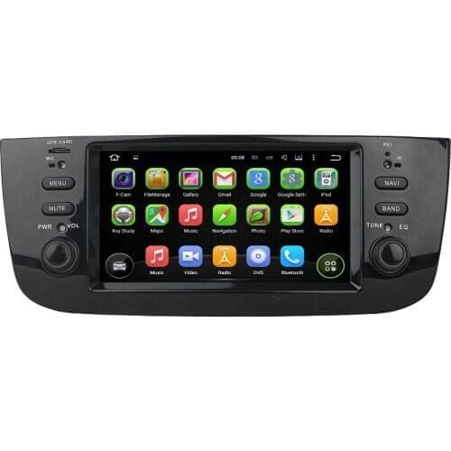 6.1" Android 10.0 Car Multimedia Player 8 Core For FIAT LINEA 2014-2015 Deckless 4+64G Car Audio 4+32G Stereo DSP Radio DVD