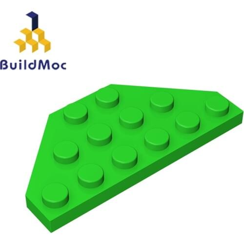 BuildMOC Compatible Assembles Particles 2419 6x3 For Building Blocks Parts DIY LOGO Educational Creative gift Toys