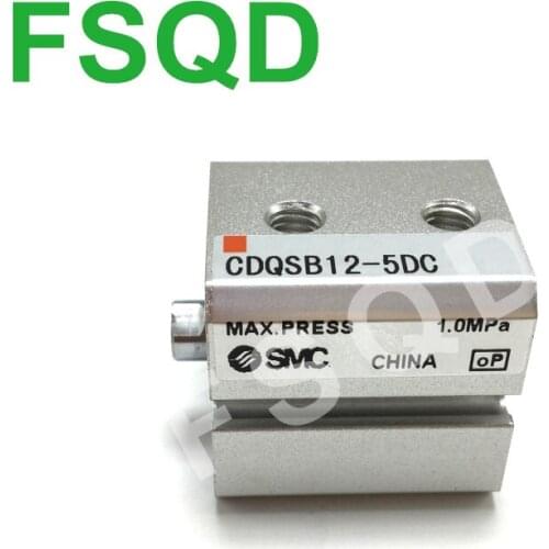 CDQSB12-5D,10D,15D,20D,25D,30D/5DC,10DC,15DC,20DC,25DC,30DC/5DM,10DM,15DM,20DM,25DM,30DM SMC Compact Cylinder Pneumatic CDQSB