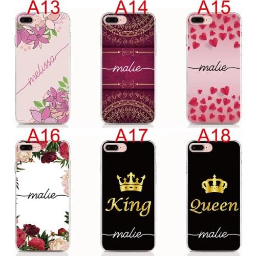 For LG Stylo 5 4 3 G7 G6 G5 Case Soft TPU Silicone Print DIY Photo or Name phone Cases