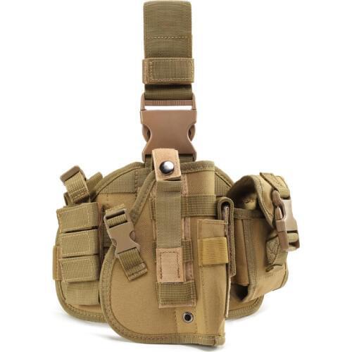 Airsoft Gun Holster Glock Revolver Holster Pistol Glock Accessories Gun Case Drop Leg Holster Hunting Holder Molle Quick Detach