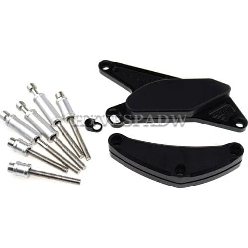 Engine Case Stator Clutch Cover Guards Crash Pad Frame Sliders Protector For SUZUKI GSXR GSX-R 600 750 GSXR600 GSXR750 2006-2011