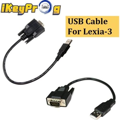 Short USB Cable For Lexia-3 PP2000 Diagnostic Tool USB Cable Connector For Lexia3 Lexia For Citroen Peugeot