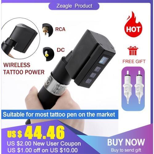 Mini wirless tattoo battery for Most Tattoo Rotary Machine Pen Super Quality Tattoo Wirless Power Supply Battery