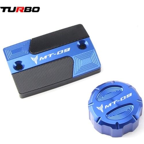 New Motorcycle CNC Front & Rear brake Fluid Cylinder Master Reservoir Cover Cap For Yamaha MT-09 mt09 FZ-09 2014-2020 2019 2018
