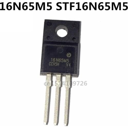 Original 5PCS/ 16N65M5 STF16N65M5 TO-220F 650V 12A