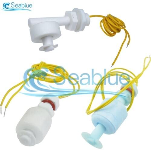 220V 52MM PP Liquid Water Level Sensor Float Switch Right Angle Flow Measuring Instruments Tools for Fish Tank Sensor Switch