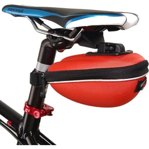 Q151 Arrival Outdoor Cycling Mountain Bike Bags Bicycle Saddle Bag Back Seat Tail Pouch Package bike package Does not distort