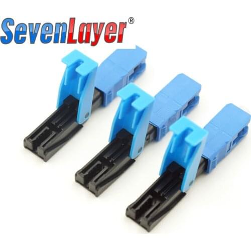 SC Optic Fiber Quick Cold UPC Fast Connector Embedded Fiber Optic Connector Quick Connector Cold FTTH SC