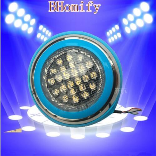 LED Swimming pool light 54W AC/DC 12V RGB IP68 LED remote control underwater Lamp Outdoor Lighting Pond lights led piscina
